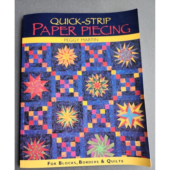 1988 Quick Strip Jorgenson Double Wedding Ring Quilt Acrylic Templates + Book - Picture 2 of 16
